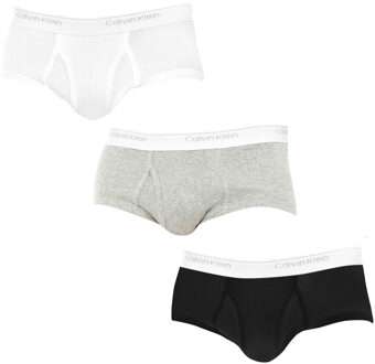 Calvin Klein Pack-3 Slips met ademende stof en opening aan de voorkant U1000A voor heren Veelkleurig