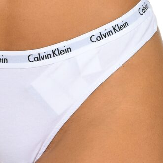 Calvin Klein Pak 3 Calvin Klein strings Wit - L
