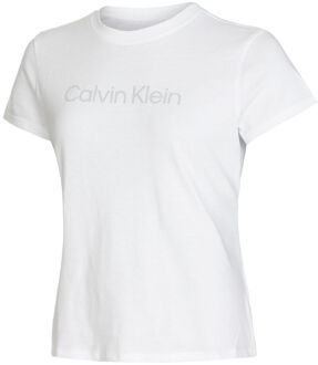 Calvin Klein Performance T-shirt Dames wit - XS