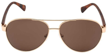 Calvin Klein Pilotenzonnebril heren (Goud)