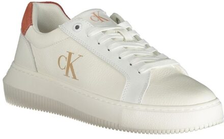 Calvin Klein Platform Sneaker Stijl Yw0yw00323 - maat EU 41 Ivoor
