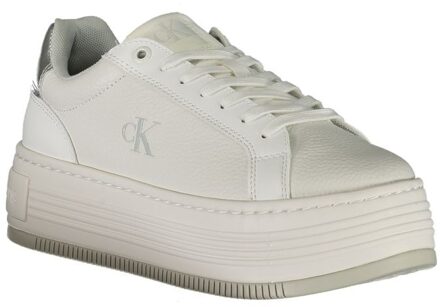 Calvin Klein Platform Sneakers Casual Stijl - maat EU 38 Wit