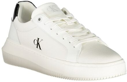Calvin Klein Platform Sneakers Laag Top Klassiek - maat EU 38 Wit