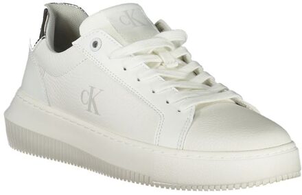 Calvin Klein Platform Sneakers Lage Top Casual Lichtgrijs