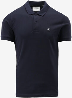 Calvin Klein Poloshirt CK EMBRO BADGE SLIM, CHW donker blauw - M