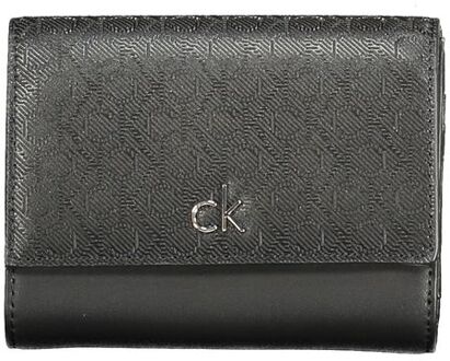 Calvin Klein Portemonnee Ck Logo Zwart