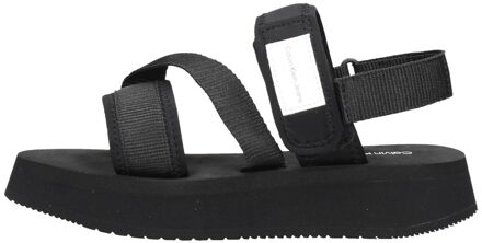 Calvin Klein Prefresato Sandal Badge Zwart - 36