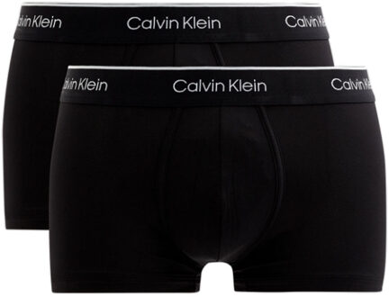 Calvin Klein Pro Air Low Rise Trunks (2-pack) - zwart micro -  Maat XL