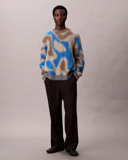 Calvin Klein Pullover lv04ld312g Lichtblauw - S