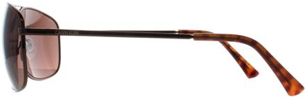 Calvin Klein Rechthoek Heren Bruin Bruin CK19137S - One Size