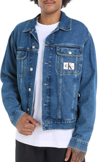 Calvin Klein Regular 90's Denim Jas Heren blauw - M