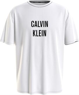 Calvin Klein Relaxed Crew Casaul T-shirt Dames L Wit