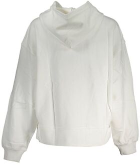 Calvin Klein Relaxedfit Breihoodie - maat Ivoor