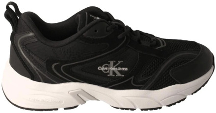 Calvin Klein Retro Tennisegro Herensneakers Calvin Klein , Black , Heren - 43 Eu,44 Eu,41 Eu,42 Eu,40 EU