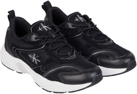 Calvin Klein Retro Tennisegro Herensneakers Calvin Klein , Black , Heren - 43 Eu,44 Eu,41 Eu,42 Eu,40 EU