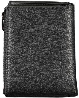Calvin Klein Ritsportemonnee Leer Zwart - One Size