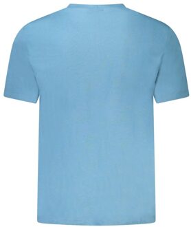 Calvin Klein Ronde Hals Korte Mouw T-Shirt Lichtblauw