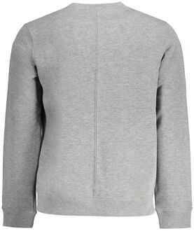 Calvin Klein Ronde Hals Sweater Klassieke Stijl Zilver