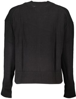 Calvin Klein Ronde Hals Trui Klassieke Stijl - maat XL Zwart