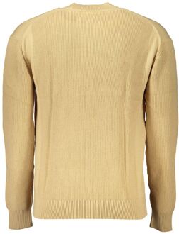 Calvin Klein Ronde Hals Trui Stijl K50k507136 Beige - 2XL