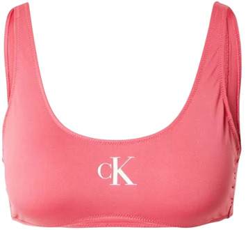 Calvin Klein Roze Bralette Bikinis Calvin Klein , Pink , Dames - L,M,S