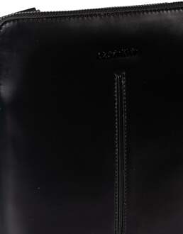 Calvin Klein Schoudertas Median Flatpack Heren Zwart - One Size