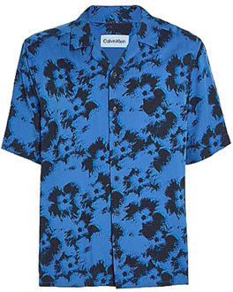 Calvin Klein Short Sleeve Shirts Calvin Klein , Blue , Heren - L,M