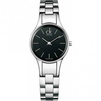 Calvin Klein Simplicity Quartz Horloge - Elegant en Modieus Calvin Klein , Gray , Dames - ONE Size