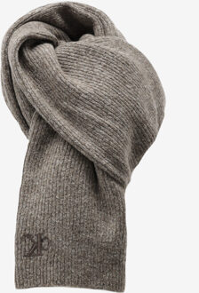 Calvin Klein Sjaal THICK EMBROIDERY SCA bruin - 1 Maat