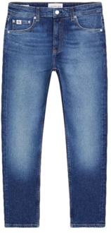 Calvin Klein Slim-fit Jeans Calvin Klein , Blue , Heren - W28,W31,W29,W32,W30,W34,W36