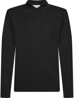 Calvin Klein Slim Fit Liquid Touch Polo Shirt Calvin Klein , Black , Heren - 2Xl,Xl,L