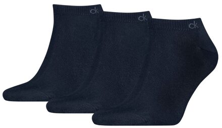 Calvin Klein Sneakersokken Heren 3-pack Navy-39/42 - 39/42