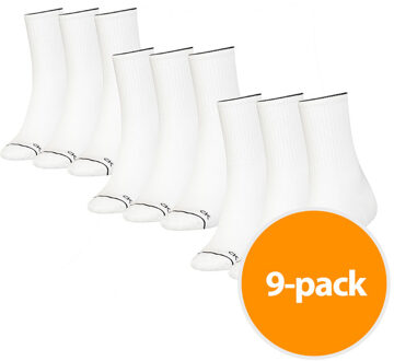 Calvin Klein Sokken Dames Wit 9-Pack-one size - One Size (37-41)