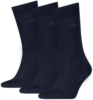Calvin Klein Sokken Heren Classic 3-pack Navy-43/46 - 43/46