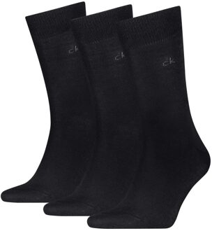 Calvin Klein Sokken Heren Classic 3-pack Zwart-39/42 - 39/42