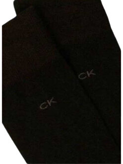 Calvin Klein Sokken met geborduurd logo voor heren - maat 43-47 Zwart