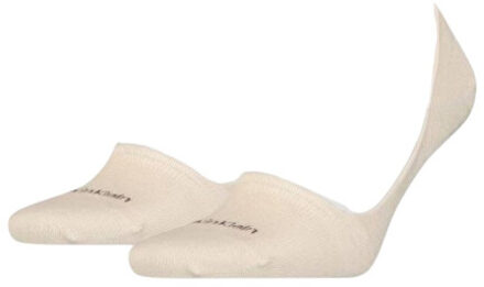 Calvin Klein Sokken met herenlogo (set van 2) - maat 43-47 Beige