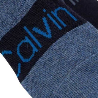 Calvin Klein Sokken met herenlogo (set van 2) - maat 43-47 Blauw