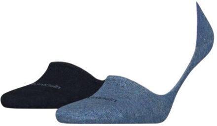 Calvin Klein Sokken met herenlogo (set van 2) - maat 43-47 Blauw