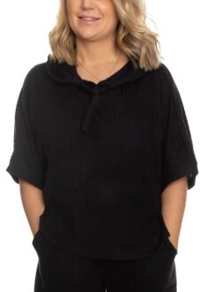 Calvin Klein Sophisticated Lounge Hoodie Zwart,Grijs - M/L,XS/S