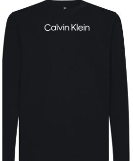 Calvin Klein Sport Essentials LS T-shirt Zwart,Wit - Small,Medium,Large,X-Large