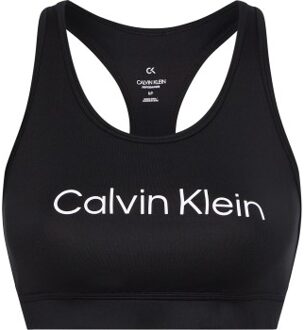 Calvin Klein Sport Essentials Medium Support Bra Zwart - Small,Medium,Large,X-Large
