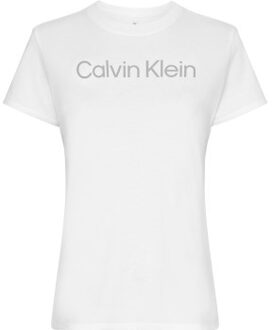 Calvin Klein Sport Essentials SS T-Shirt Blauw,Wit - Small,Medium,Large,X-Large