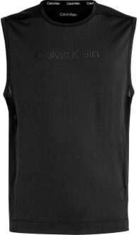 Calvin Klein Sport Logo Tank Top Zwart - Small,Medium,Large,X-Large