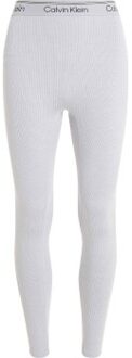 Calvin Klein Sport Ribbed 7/8 Leggins Zwart,Grijs - Medium,Large,X-Large