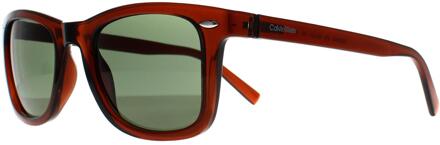 Calvin Klein Square Heren Transparant Bruin Groen CK22555S - One Size