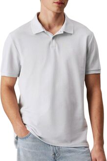 Calvin Klein SS Monogram Piqué Polo Heren