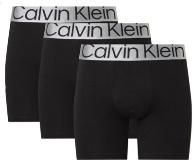 Calvin Klein Steel boxershorts 3-pack zwart - XL