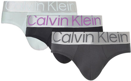 Calvin Klein Steel midi slips 3-pack Grijs - L