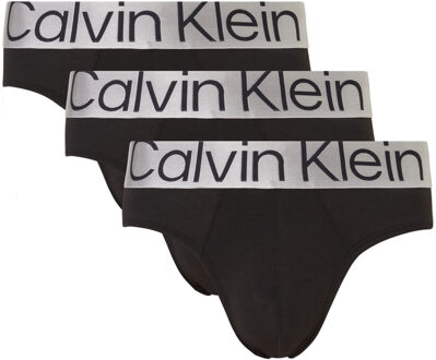 Calvin Klein Steel midi slips 3-pack zwart - XL